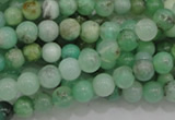 CAU301 15.5 inches 4mm round Australia chrysoprase beads wholesale