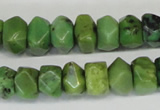 CAU32 15.5 inches 8*12mm nugget australia chrysoprase beads wholesale