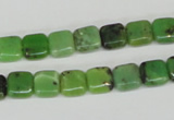 CAU34 15.5 inches 8*8mm square australia chrysoprase beads wholesale