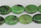 CAU40 15.5 inches 13*18mm oval australia chrysoprase beads wholesale