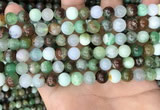 CAU436 15.5 inches 8mm round Australia chrysoprase beads wholesale