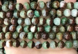 CAU454 15.5 inches 8mm - 9mm round Australia chrysoprase beads