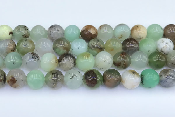 CAU553 15 inches 12mm round Australia chrysoprase beads