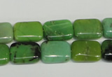 CAU63 15.5 inches 10*14mm rectangle Australia chrysoprase beads