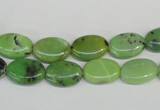 CAU65 15.5 inches 8*12mm oval Australia chrysoprase beads