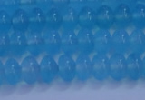 CBC270 15.5 inches 4*6mm A grade rondelle ocean blue chalcedony beads