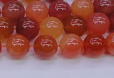 CBC414 15.5 inches 12mm AA grade round orange chalcedony beads