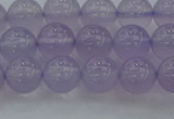 CBC431 15.5 inches 8mm round purple chalcedony beads wholesale