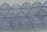 CBC452 15.5 inches 8mm round blue chalcedony beads wholesale