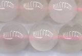 CBC837 15 inches 10mm round pink chalcedony beads