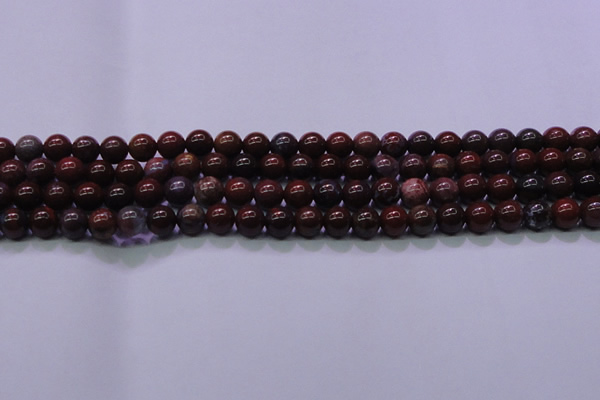 CBD302 15.5 inches 8mm round brecciated jasper beads wholesale