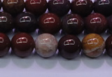 CBD303 15.5 inches 10mm round brecciated jasper beads wholesale