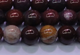 CBD304 15.5 inches 12mm round brecciated jasper beads wholesale