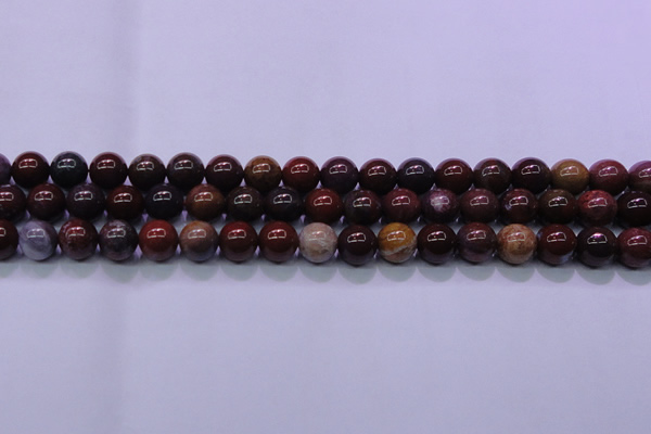 CBD304 15.5 inches 12mm round brecciated jasper beads wholesale