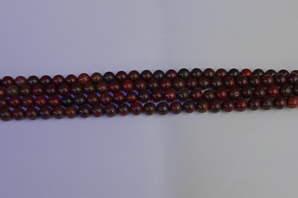 CBD350 15.5 inches 4mm round poppy jasper beads wholesale