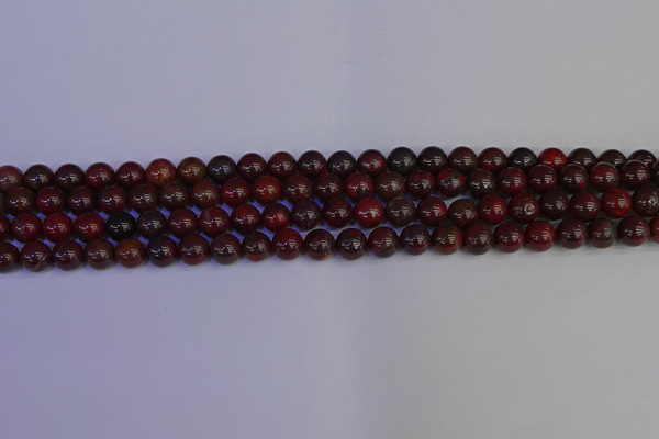 CBD351 15.5 inches 6mm round poppy jasper beads wholesale