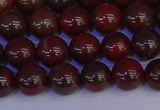 CBD352 15.5 inches 8mm round poppy jasper beads wholesale