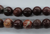 CBD62 15.5 inches 10mm round brecciated jasper gemstone beads