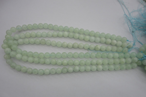 CBE03 15.5 inches 8mm round beryl gemstone beads wholesale