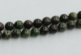 CBG01 15.5 inches 6mm round bronze green gemstone beads wholesale