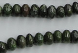 CBG04 15.5 inches 6*10mm rondelle bronze green gemstone beads