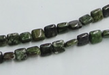 CBG16 15.5 inches 6*6mm square bronze green gemstone beads wholesale