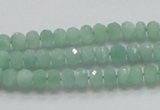 CBJ01 15.5 inches 4*6mm faceted rondelle jade beads wholesale