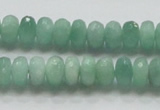 CBJ02 15.5 inches 6*10mm faceted rondelle jade beads wholesale