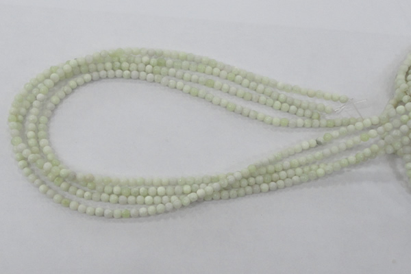 CBJ201 15.5 inches 4mm round butter jade beads wholesale