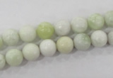 CBJ203 15.5 inches 8mm round butter jade beads wholesale