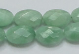 CBJ30 15.5 inches 13*18mm faceted oval jade beads wholesale