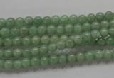 CBJ325 15.5 inches 4mm round AA grade natural jade beads