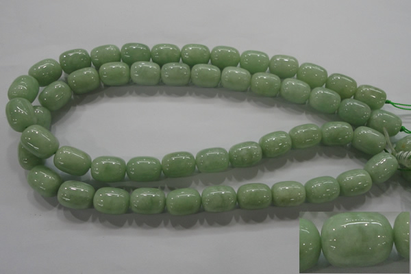 CBJ338 15.5 inches 12*16mm drum AA grade natural jade beads