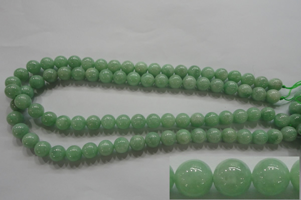 CBJ344 15.5 inches 10mm round AAA grade natural jade beads