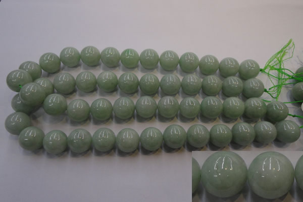 CBJ406 15.5 inches 16mm round natural jade beads wholesale