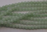 CBJ410 15.5 inches 4mm round natural jade beads wholesale