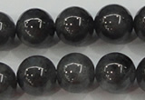 CBJ504 15.5 inches 10mm round black jade beads wholesale