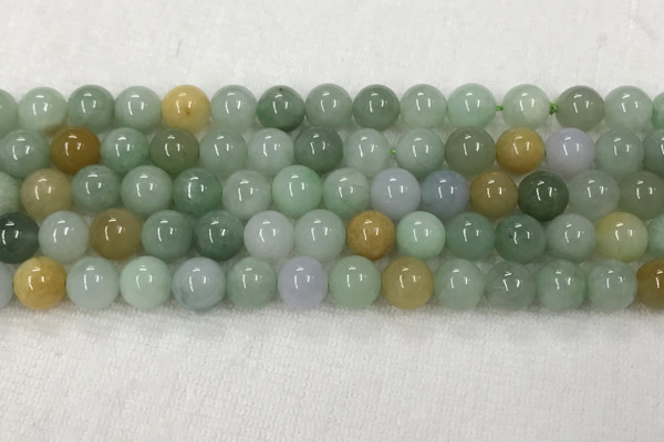 CBJ627 15.5 inches 8mm round jade beads wholesale