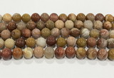 CBJ744 15.5 inches 12mm round petrified wood jade gemstone beads wholesale