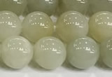 CBJ751 15 inches 12mm round hetian jade gemstone beads