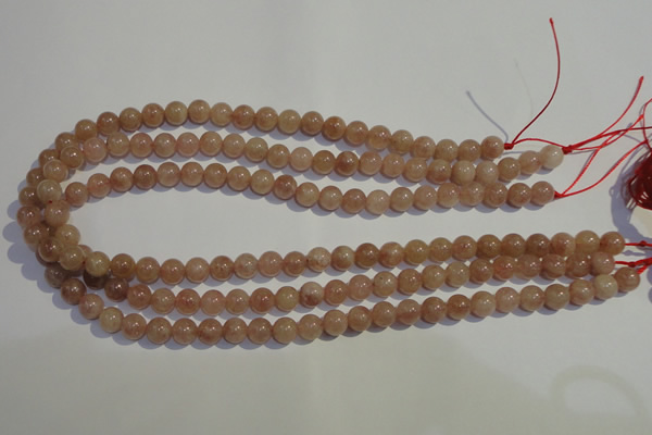 CBQ02 15.5 inches 6mm round strawberry quartz beads wholesale