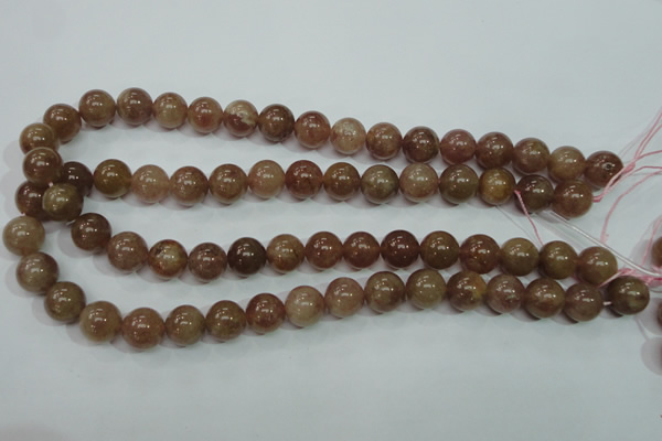 CBQ204 15.5 inches 12mm round strawberry quartz beads wholesale