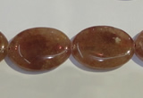 CBQ24 15.5 inches 18*25mm oval strawberry quartz beads wholesale