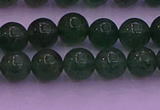 CBQ422 15.5 inches 7mm round green strawberry quartz beads