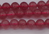 CBQ486 15.5 inches 6mm round strawberry quartz beads wholesale