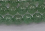 CBQ492 15.5 inches 8mm round green strawberry quartz beads