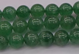 CBQ496 15.5 inches 6mm round green strawberry quartz beads