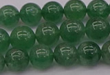 CBQ497 15.5 inches 8mm round green strawberry quartz beads