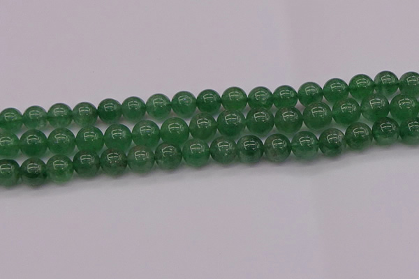 CBQ498 15.5 inches 10mm round green strawberry quartz beads