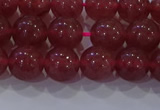 CBQ622 15.5 inches 8mm round strawberry quartz beads wholesale